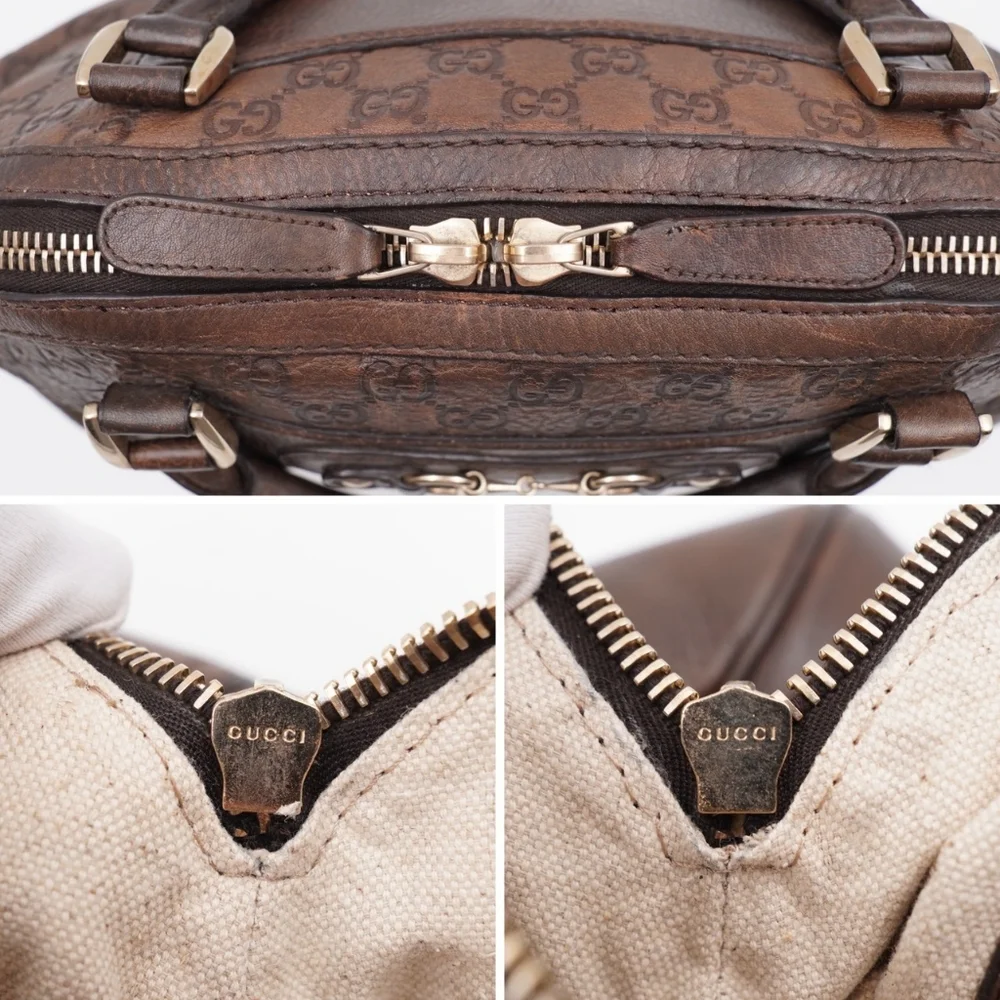 CF35 💟 Gucci Catherine Dome Guccissima Top Handle - Picture 10 of 16